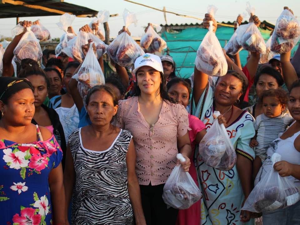 Gestora Social entregó más de 8 toneladas de carne y 8 mil litros de leche a familias vulnerables de Riohacha