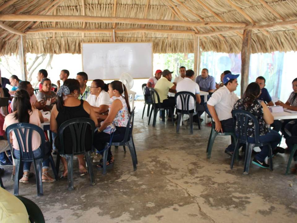 Ciudadanía de la zona rural hacen sus aportes al Plan de Desarrollo Riohacha Unida