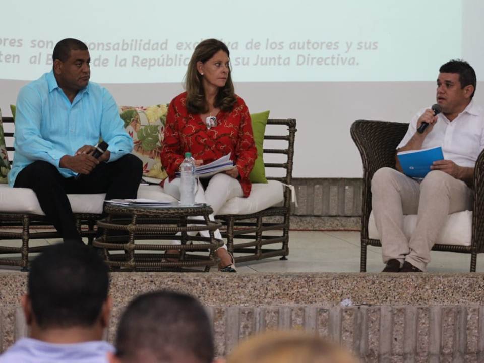 Alcalde Juan Carlos Suaza pidió a la vicepresidenta su apoyo para resolver problemáticas de servicios públicos en Riohacha