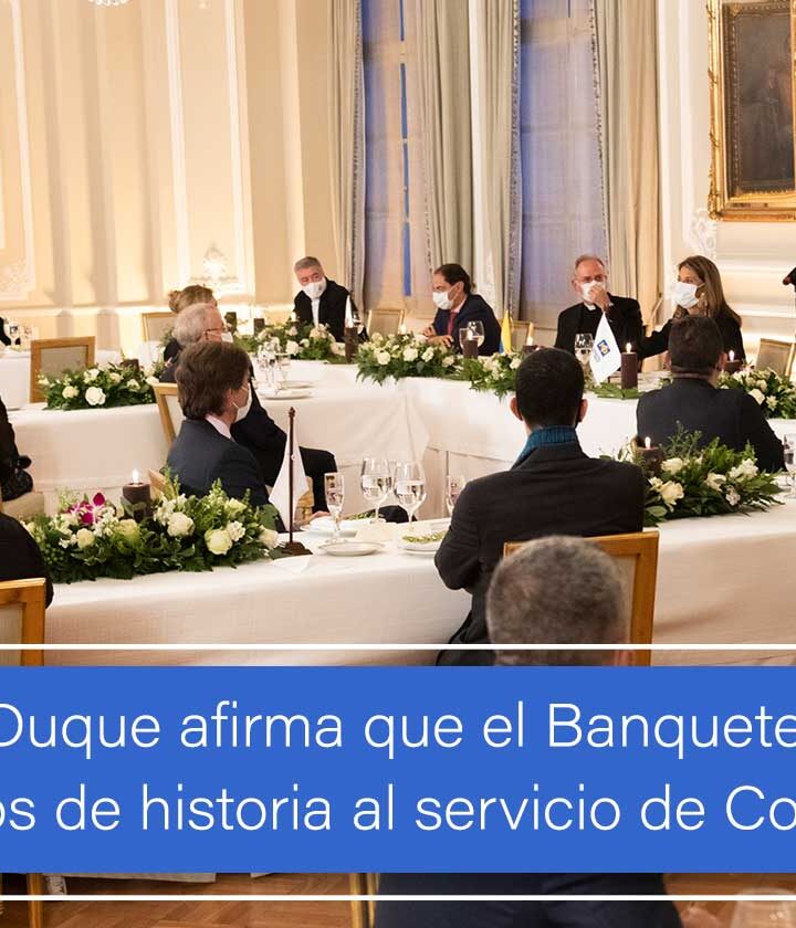 Presidente Iván Duque afirma que el Banquete del Millón reúne 60 años de historia al servicio de Colombia