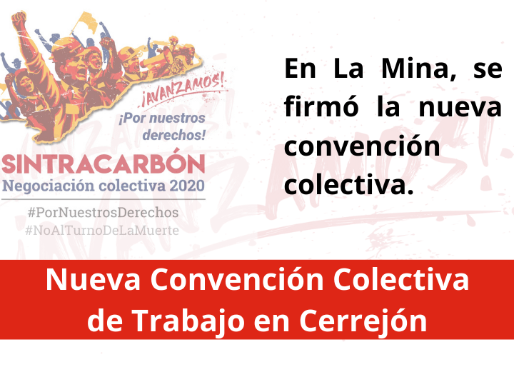 Nueva convención colectiva de trabajo en Cerrejon