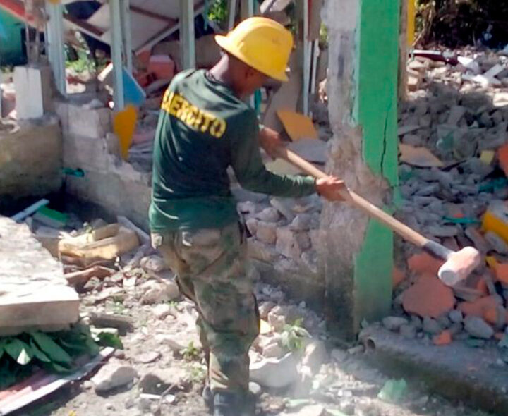 Inician demoliciones en Providencia para construcción de viviendas nuevas en la isla