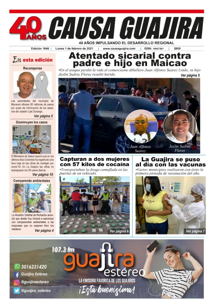 Nuestra edición de hoy lunes 01/02/2021