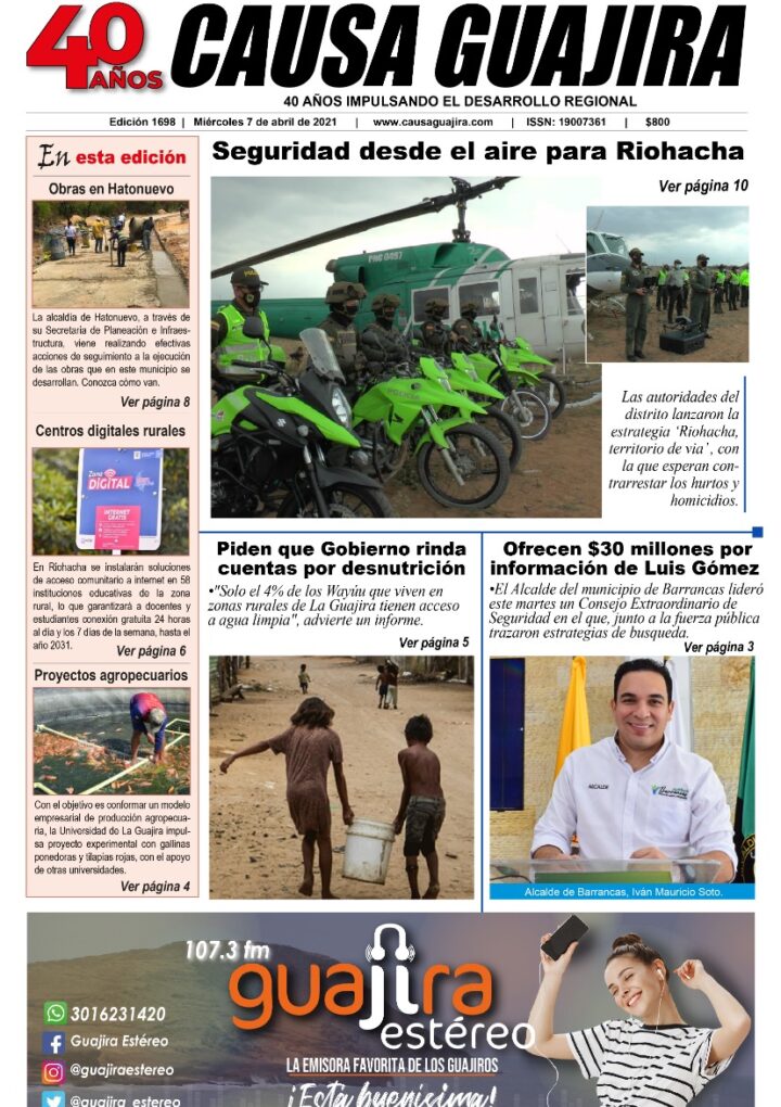 Nuestra edición de hoy miércoles 07/04/2021