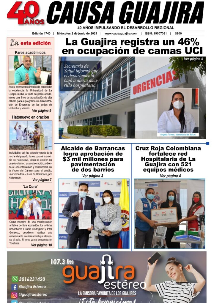 Nuestra edición de hoy miércoles 2/06/2021