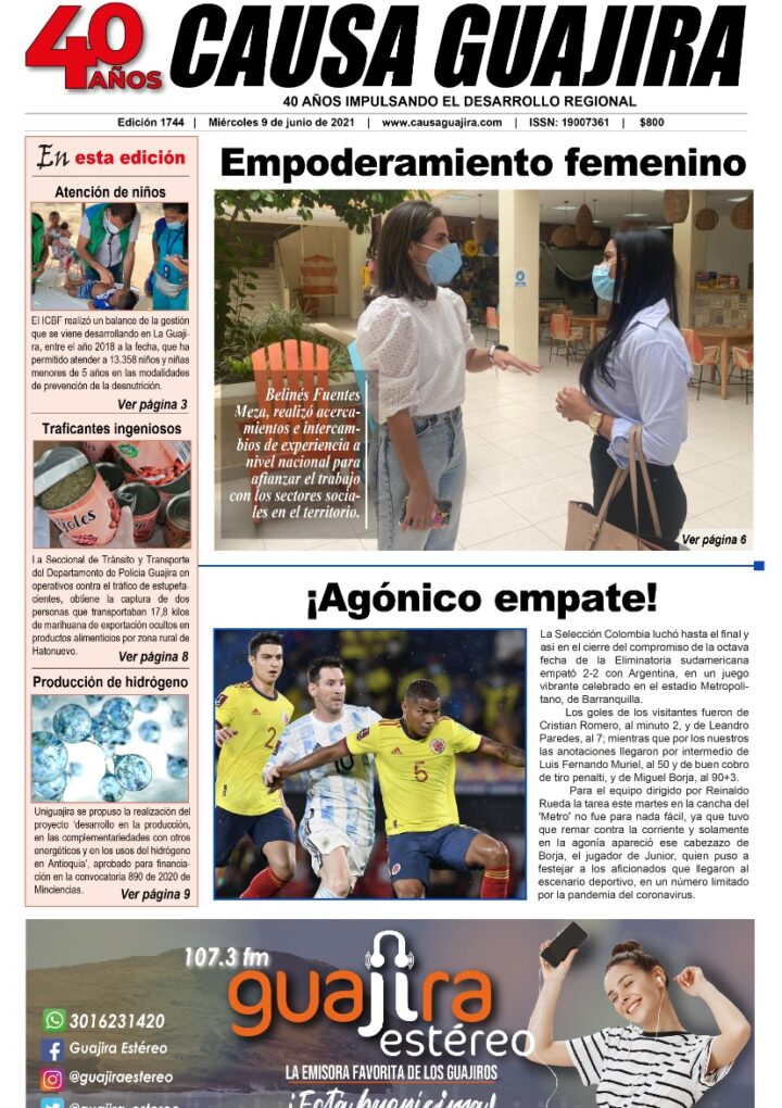 Nuestra edición del miércoles 9/06/2021