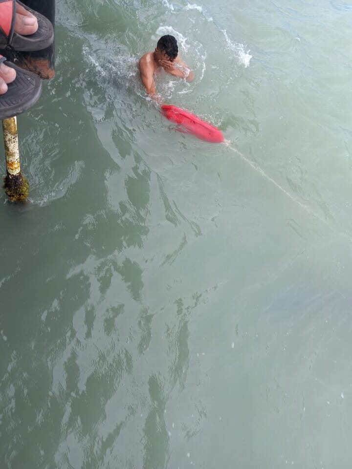 Dos hombres estuvieron a punto de morir ahogados en Riohacha