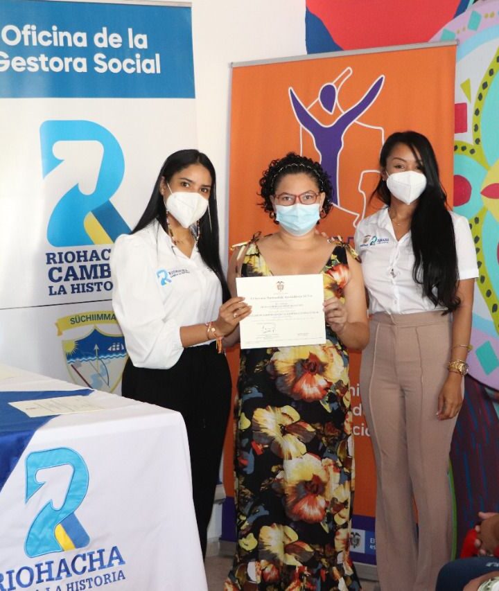 Las mujeres se capacitan en Riohacha
