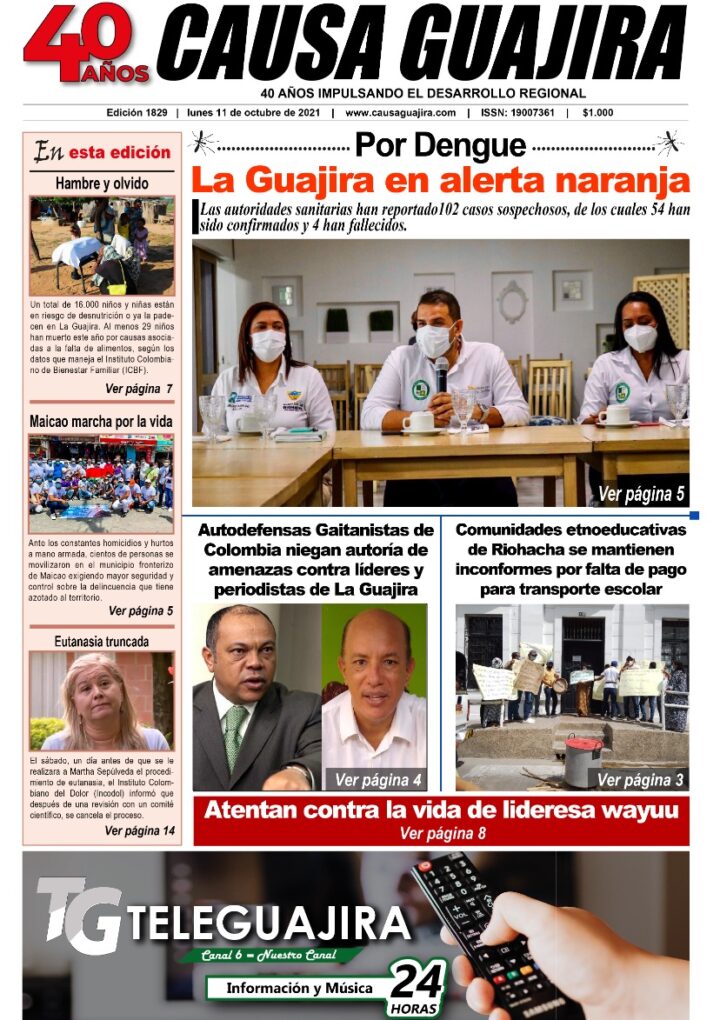 Nuestra edición de hoy lunes 11/10/2021