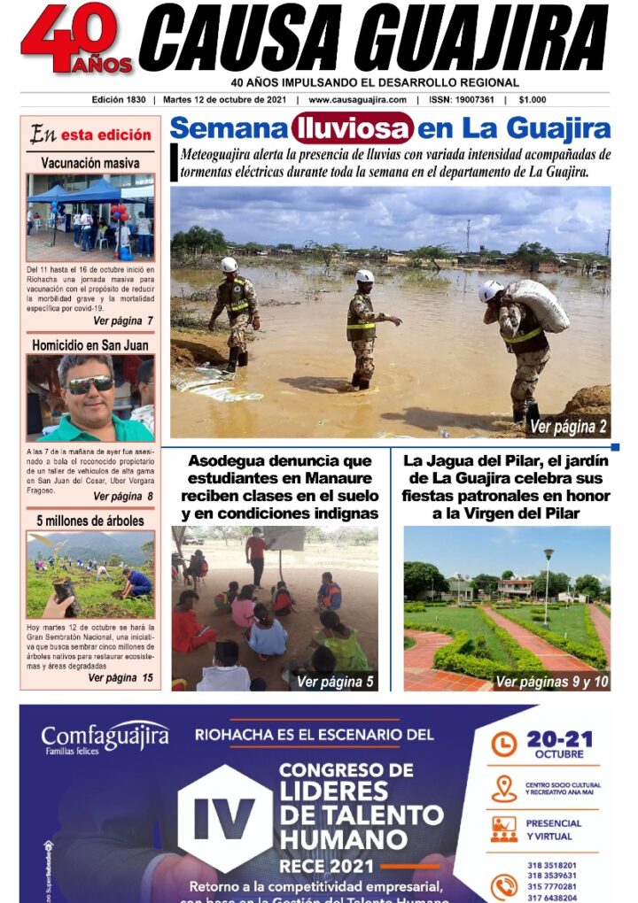 Nuestra edición del martes 12/10/2021