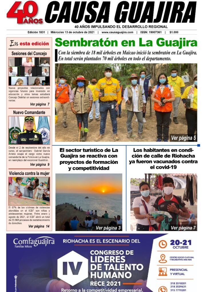 Nuestra edición del miércoles 13/10/2021