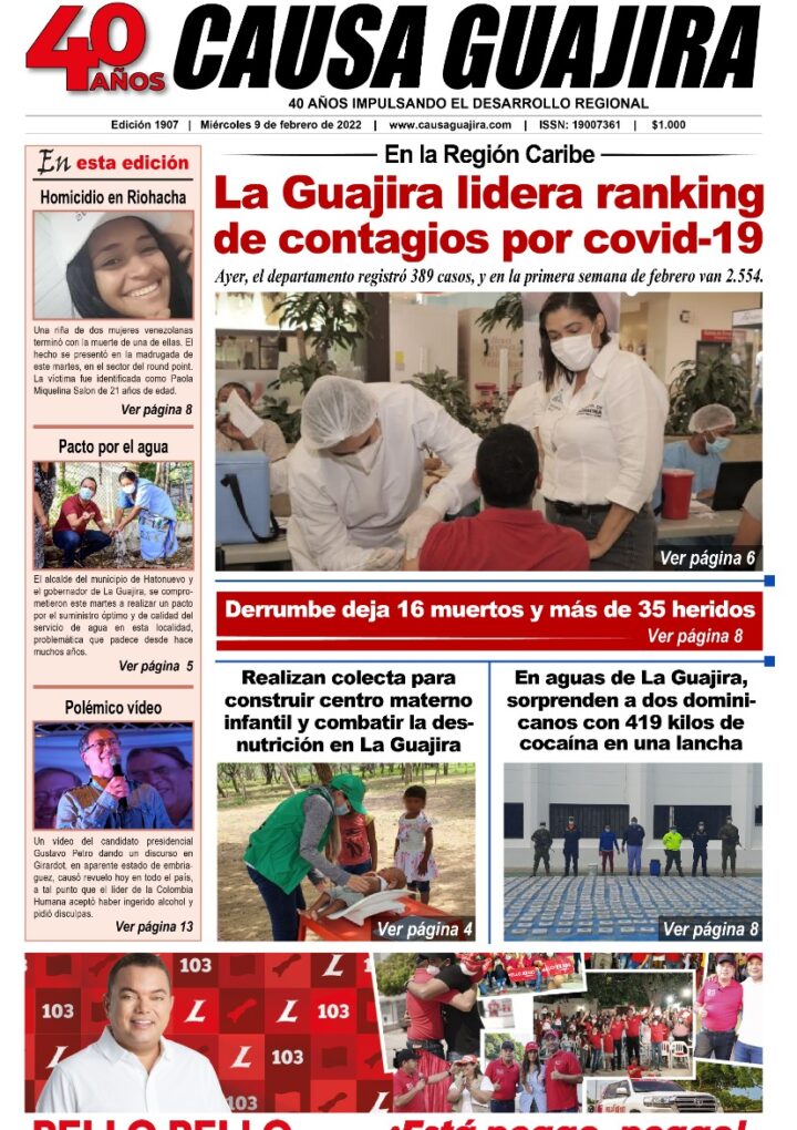 Nuestra edición de hoy miércoles 9/02/2022