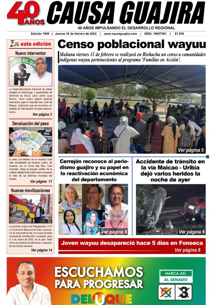 Nuestra edición de hoy jueves 10/02/2022