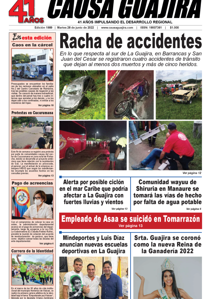 Nuestra edición de hoy martes 28/06/2022