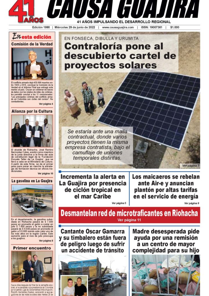 Nuestra edición de hoy miércoles 29/06/2022
