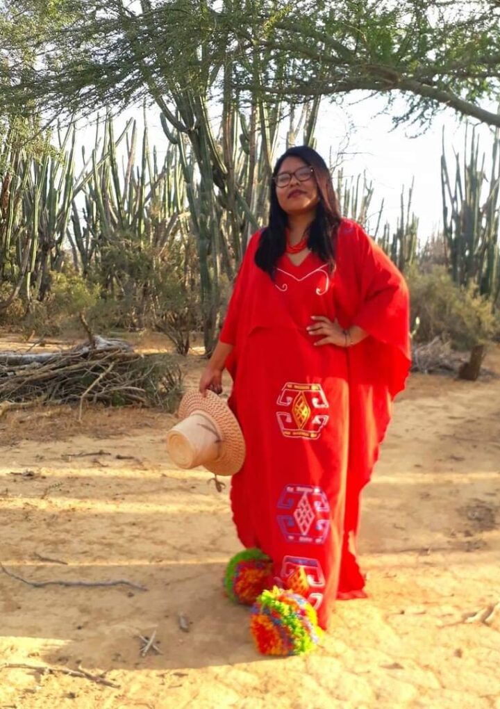 La joven wayuu expondrá en Colombiamoda